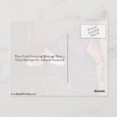 ティティツィアの若者のポートレート ポストカード (裏面)