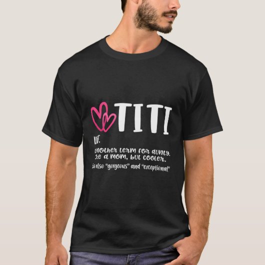 ティティ定最高の義おばあちゃんのGigi Ni Tシャツ (正面)