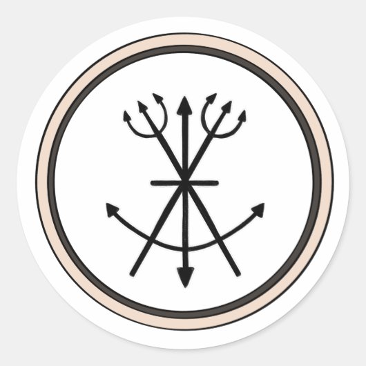 ティデンツ、スピアーズ、ハーポーン ラウンドシール (正面)