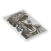ティトゥス・シーザー(39-81 AD)、1596年(版木、銅版、版画) マグネット (右側)