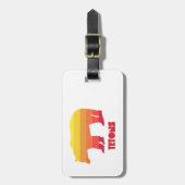 ティトンズベア ラゲッジタグ (正面縦)