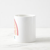 ティナヴィンテージボホーレインボー コーヒーマグカップ (中央)