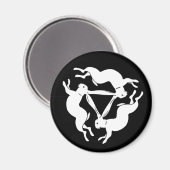 ティナーのうさぎ マグネット (正面/裏面)