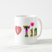 ティナ コーヒーマグカップ (正面右)