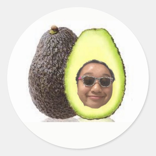 ティナ・ステッカー ラウンドシール (正面)