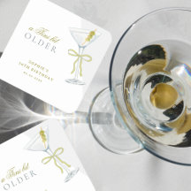 ティニの少し年上のマルティニのカクテルバースデーパーティー