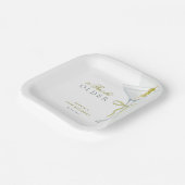 ティニの少し年上のマルティニのカクテルバースデーパーティー ペーパープレート (傾斜あり)