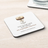 ティニは少し年上のエスプレッソ・マルティニ党の好意 コースター (左側)