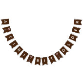 ティニは少し年上のチョコレートマルティニの誕生日パーティー バンティングフラッグ (全)