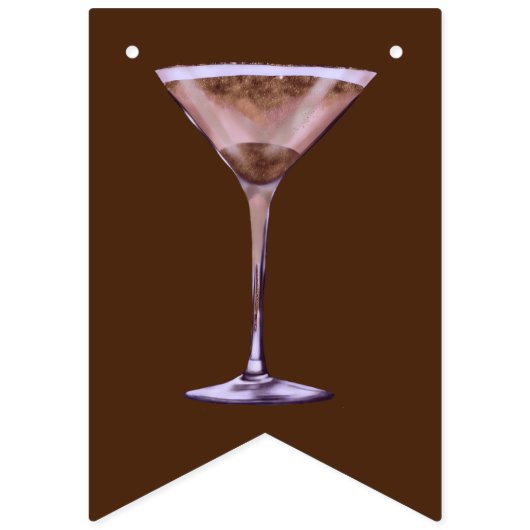 ティニは少し年上のチョコレートマルティニの誕生日パーティー バンティングフラッグ (第2の旗)