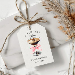 ティニは少し年上のマルティニの誕生日パーティー ギフトタグ