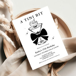 ティニは少し年上のマルティニの誕生日パーティー 招待状