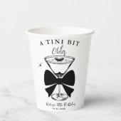 ティニは少し年上のマルティニの誕生日パーティー 紙コップ (正面)