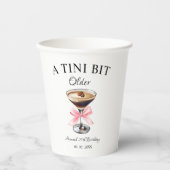 ティニは少し年上のマルティニの誕生日パーティー 紙コップ (正面)