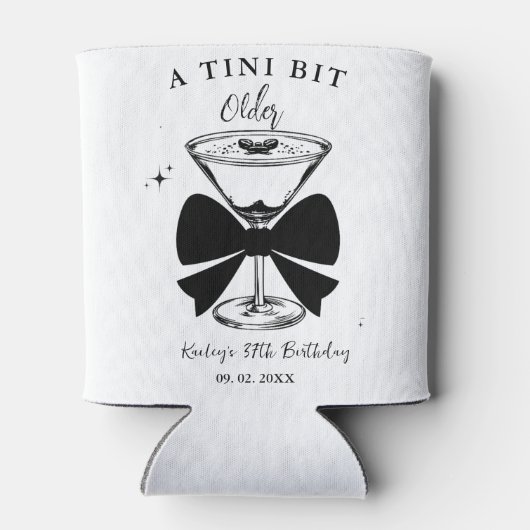 ティニは少し年上のマルティニの誕生日パーティー 缶クーラー (裏面)