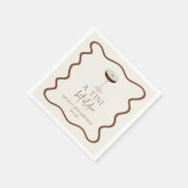 ティニは少し年上の表現式マルティニ誕生日パーティー スタンダードカクテルナプキン (角)