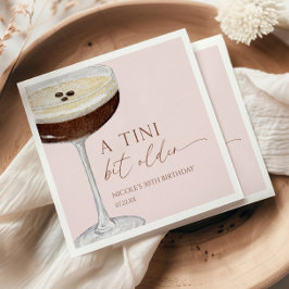 ティニは少し年上の表現式マルティニ誕生日パーティー スタンダードカクテルナプキン