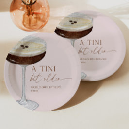 ティニは少し年上の表現式マルティニ誕生日パーティー ペーパープレート