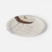 ティニは少し年上の表現式マルティニ誕生日パーティー ペーパープレート (アングル)