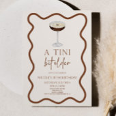 ティニは少し年上の表現式マルティニ誕生日パーティー 招待状