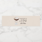 ティニビットより古いエスプレッソマティーニ誕生日 ペットボトルラベル (シングルラベル)