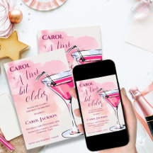 ティニビットより古いピンクマルティニカクテル誕生日