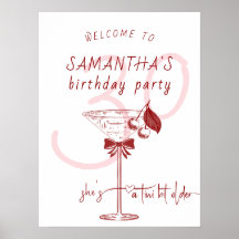 ティニビットオールドボウさくらんぼマルチニ誕生日歓迎