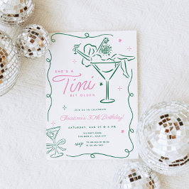 ティニビットオールドマお洒落ルティニ誕生日 招待状