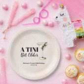 ティニビットオールドマルティニカクテル誕生日 ペーパープレート (パーティー)