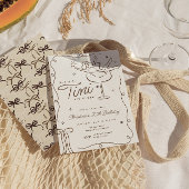 ティニビットオールドマルティニ誕生日招待状 招待状