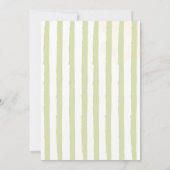 ティニビットクローザーカクテルブライダルシャワー 招待状 (裏面)