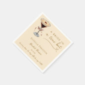 ティニビットハート マルティーニ ブライダルシャワー スタンダードカクテルナプキン (角)