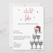 ティニビットフェスティバルマルチニクリスマスカクテルパーティー 招待状 (正面)