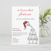 ティニビットフェスティバルマルチニクリスマスカクテルパーティー 招待状 (スタンド正面)