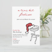 ティニビットフェスティバルマルチニクリスマスカクテルパーティー 招待状 (スタンド正面)