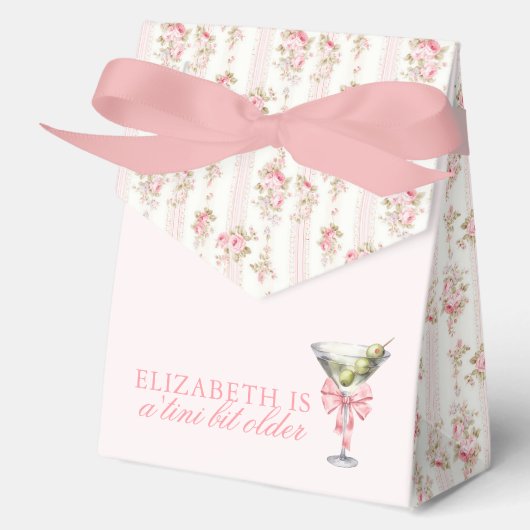 'ティニビット古いマルティニコケット誕生日 フェイバーボックス (正面)