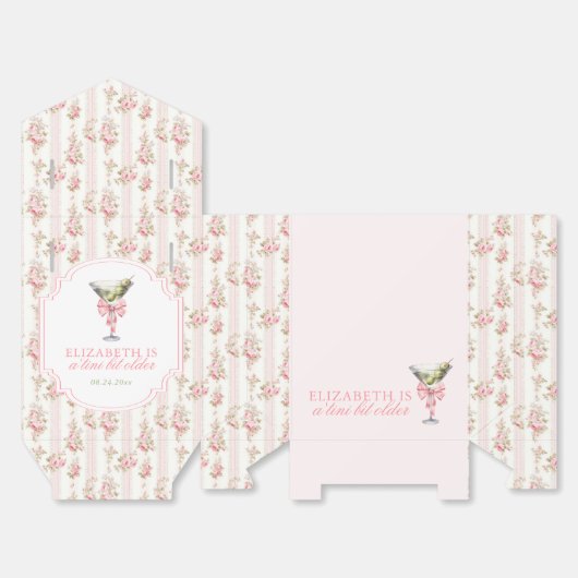 'ティニビット古いマルティニコケット誕生日 フェイバーボックス (見開き)