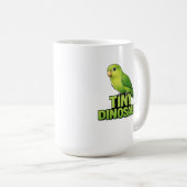 ティニーダイナソーインコ コーヒーマグカップ (正面右)