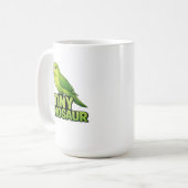 ティニーダイナソーインコ コーヒーマグカップ (正面左)