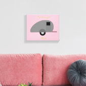 ティニーティアドロップトレーラーThunder_Cove キャンバスプリント (インサイチュ (リビング))