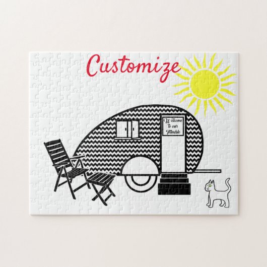 ティニーティアドロップトレーラーThunder_Cove ジグソーパズル (横)