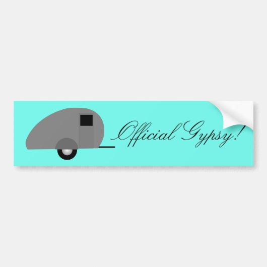 ティニーティアドロップトレーラーThunder_Cove バンパーステッカー (正面)