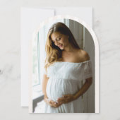 ティニーワン | エスプレッソマティーニ ベイビーシャワー 招待状 (裏面)