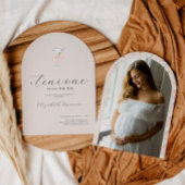 ティニ・ワン | マルティーニをテーマにしたベビーシャワー 招待状