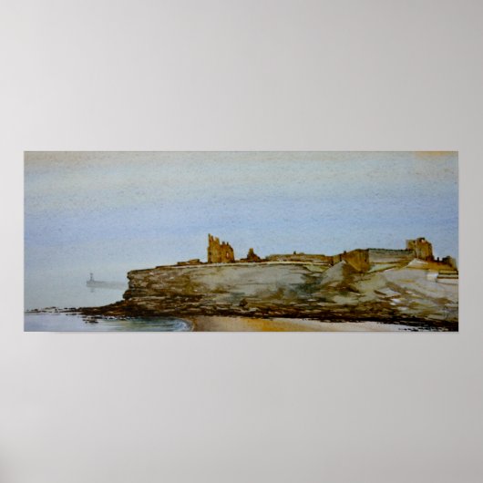 ティネマス城とプライリーティネマスプリント ポスター (正面)