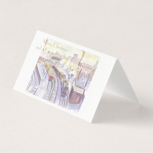 ティネマス駅クリスマスカード (正面)