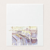 ティネマス駅クリスマスカード (外部フラット)