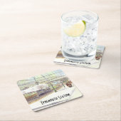 ティネマス駅コースター スクエアペーパーコースター (インサイチュ)