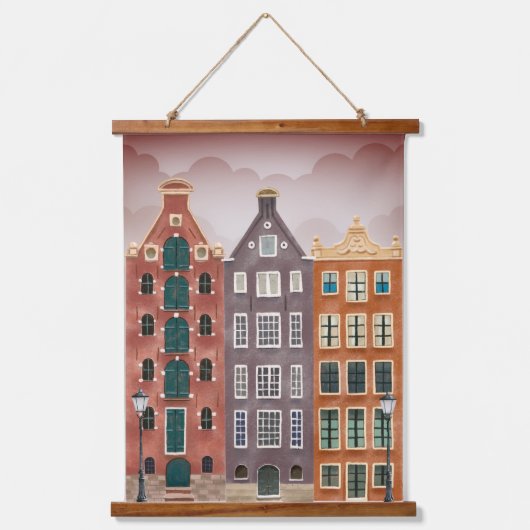 ティネメントハウシズ 吊り下げ型タペストリー (正面2)