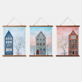 ティネメントハウシズ 吊り下げ型タペストリー (トリプル)